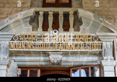 Viceregal Lodge (rashtrapati Niwas), jetzt das indische Institut für Höhere Studien, Sternwarte Hügel, Simla, Himachal Pradesh, Nordindien Stockfoto