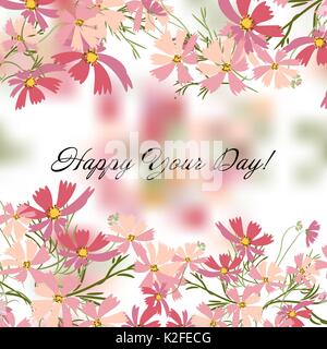 Vintage romantische Vektor der modischen Blumensträuße. Stock Vektor