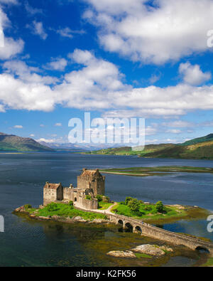 Eilean Donan Castle, Loch Duich, Kyle von Lochalsh, Schottland, Großbritannien Stockfoto