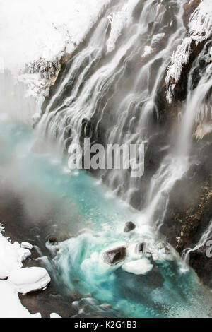 Shirahige fällt, Hokkaido, Biei, Japan Stockfoto