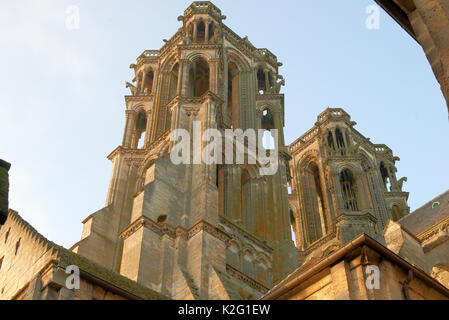 Laon Kathedrale, Frankreich Stockfoto