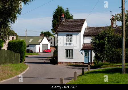 Barnacle Dorf, allgemeine Ansicht, Warwickshire, England, Großbritannien Stockfoto