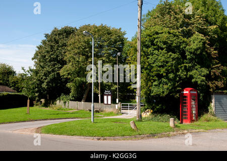 Barnacle Dorf, allgemeine Ansicht, Warwickshire, England, Großbritannien Stockfoto