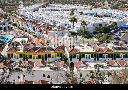 Holiday Village, Maspalomas, Gran Canaria, Spanien Stockfoto