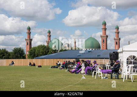 22. Rechtliche Brüderlichkeit Cricket Turnier, Singh und Associates Anwälte Rasen Sport Management Bradford England 9. Juni 2017 Stockfoto