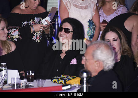 "Die Kinder" Charity Event zugunsten der Materie und der starkey Anhörung Stiftung wird besondere Gäste gehören Gene Simmons von KISS, die Schauspielerin Sophie Simmons, und America's Got Talent Star Sal Valentinetti Mit: Gene Simmons Wo: Bridgehampton, New York, United States Wann: 29 Jun 2017: Rob Rich/WENN.com Stockfoto