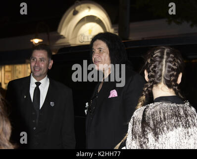 "Die Kinder" Charity Event zugunsten der Materie und der starkey Anhörung Stiftung wird besondere Gäste gehören Gene Simmons von KISS, die Schauspielerin Sophie Simmons, und America's Got Talent Star Sal Valentinetti Mit: Gene Simmons Wo: Bridgehampton, New York, United States Wann: 29 Jun 2017: Rob Rich/WENN.com Stockfoto