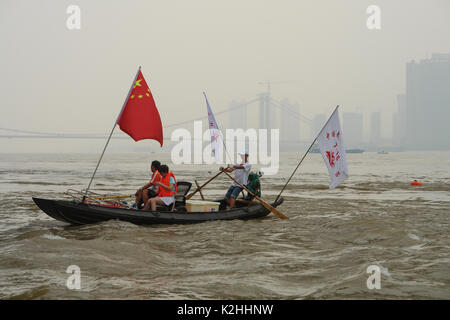 Jangtse Fluss Swimming Club Stockfoto