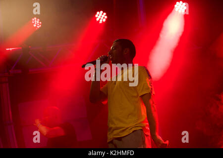 Manchester Pride Main Stage Performances Stockfoto