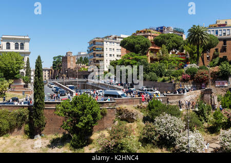 Luxus Wohngebäude vom Kolosseum, Rom, Italien Stockfoto