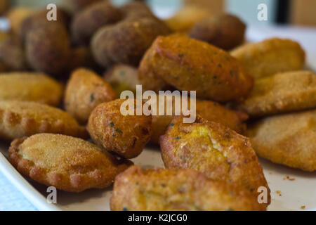 Portugiesische Snacks Stockfoto