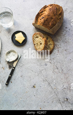 Sauerteig-Brot Stockfoto