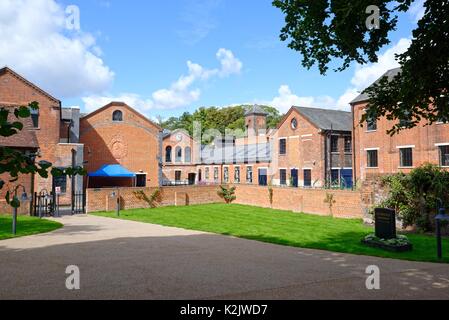 Bombay Sapphire Distillery Laverstoke Mühle, Laverstoke Hampshire UK Stockfoto