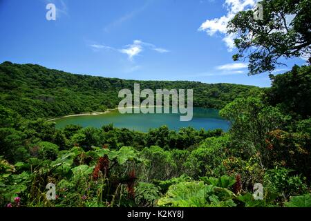 Poás aktiver Vulkan von Costa Rica Stockfoto