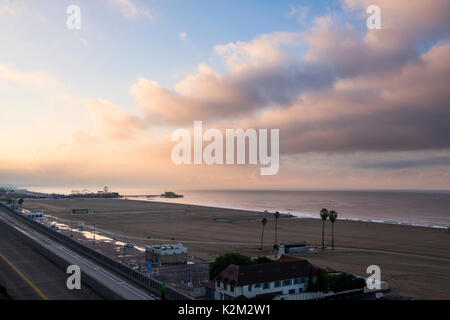 Santa Monica Pier Stockfoto