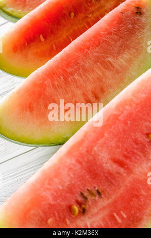 Wassermelone Hintergrund close-up Stockfoto