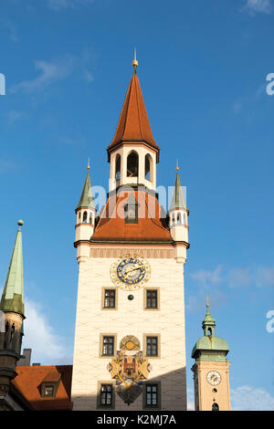 Das Alte Rathaus (Altes Rathaus), München, Deutschland Stockfoto