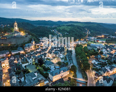 Blick über die Altstadt von Dillenburg. Lahn-Dill-Kreis, Hessen, Deutschland Stockfoto