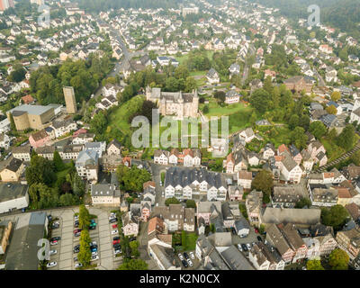 Blick über die Altstadt Herborn. Hessen, Deutschland Stockfoto