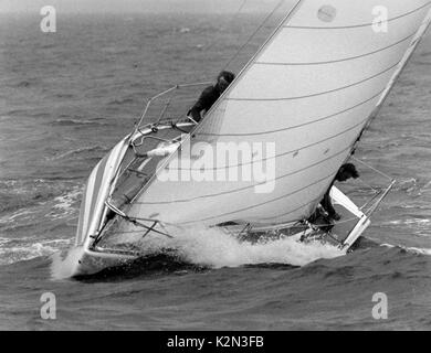 AJAXNETPHOTO. 1979. SCHEVENINGEN, Niederlande - halbe Tonne WM-SMIFFY. Foto: Jonathan Eastland/AJAX REF: () YA SMIFFY Half TON 1979 Stockfoto