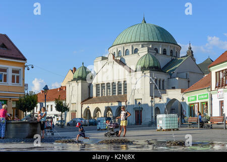 Synagoge, Trencín (Trentschin), Slowakei Stockfoto