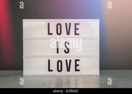 Australien ist derzeit diskutiert und vorbereitet auf homosexuelle Ehe zu stimmen. Stockfoto