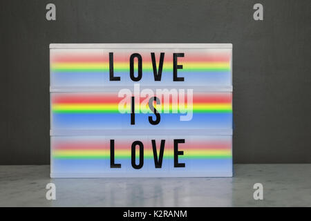 Australien ist derzeit diskutiert und vorbereitet auf homosexuelle Ehe zu stimmen. Stockfoto