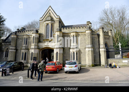 Foto muss Gutgeschrieben © Alpha Presse 079965 13/03/2017 Allgemeine Ansichten werden von Highgate Friedhof im Norden von London. Stockfoto