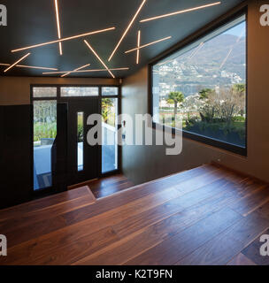 Der luxuriöse und moderne Villa, niemand Stockfoto