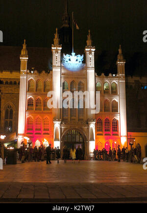 Bild muss an der Guildhall in London gutgeschrieben © Alpha Presse 055411 15/07/04 Allgemeine Ansicht König Arthur Premiere nach Partei Stockfoto