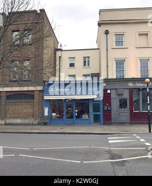 Foto muss Gutgeschrieben © Alpha Presse 066465 26/02/2017 Liman Restaurant in Islington, nördlich von London. Stockfoto