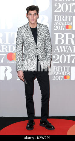 Foto © gutgeschrieben werden Alpha Presse 079965 22/02/2017 Gast der Brit Awards 2017 in der O2 Arena in London Stockfoto