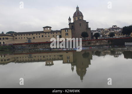 Einen schönen Blick auf Florenz Stockfoto