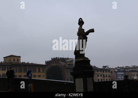 Statue von Herbst von Giovanni Caccini Stockfoto