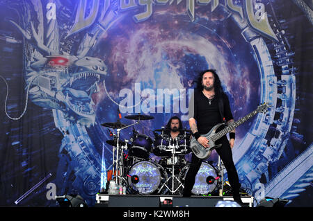 Chicago Open Air 2017 Festival am Toyota Park in Chicago, IL, USA am Samstag, den 15. Juli 2017 Mit: DragonForce Wo: Bridgeview, Illinois, United States Wann: 16 Aug 2017 Quelle: Adam Bielawski/WENN.com Stockfoto