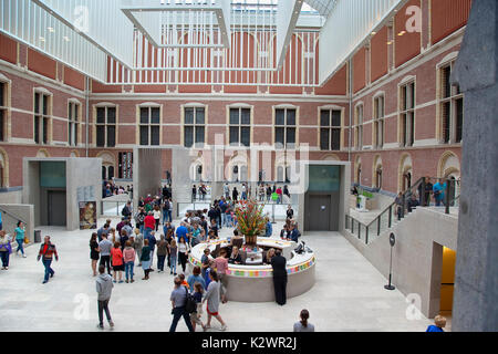 Holland, Norden, Amsterdam, Innenraum des Rijksmuseum. Stockfoto