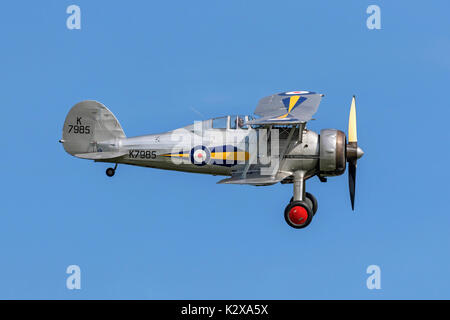 Gloster Gladiator-RAF-bi-plane Fighter Stockfoto