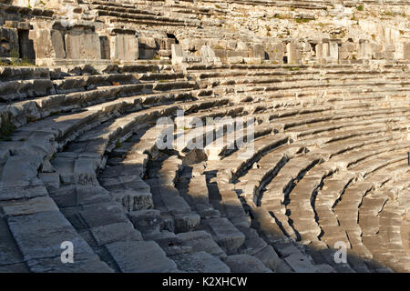 Amphitheater von Milet, Türkei Stockfoto