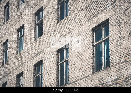 Altbau Fassade - alte Wohngebäude außen Stockfoto