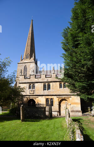 Kirche des Hl. Laurentius, Abingdon, Cotswolds, Gloucestershire, England, Vereinigtes Königreich, Europa Stockfoto