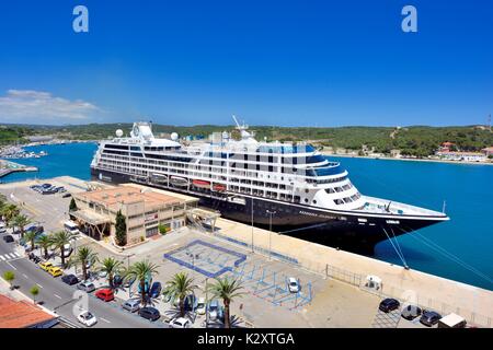 Azamara Journey R-Klasse Kreuzfahrtschiff Mahon Menorca Menorca Spanien Stockfoto