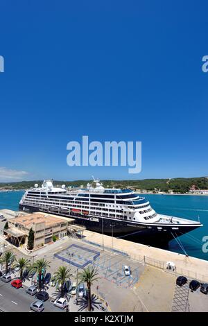 Azamara Journey R-Klasse Kreuzfahrtschiff Mahon Menorca Menorca Spanien Stockfoto