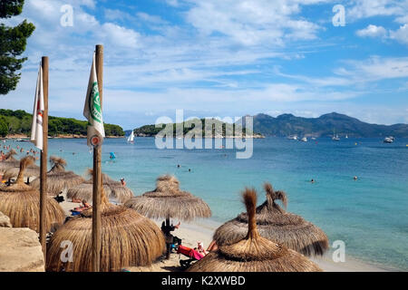 Cap Formentor Strand Mallorca Balearen Spanien Espana EU Europäische Union Europa Stockfoto