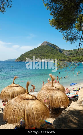 Cap Formentor Strand Mallorca Balearen Spanien Espana EU Europäische Union Europa Stockfoto