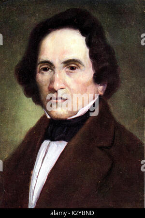 Giacomo Meyerbeer. Deutsche Komponist, 1791-1864 Stockfoto