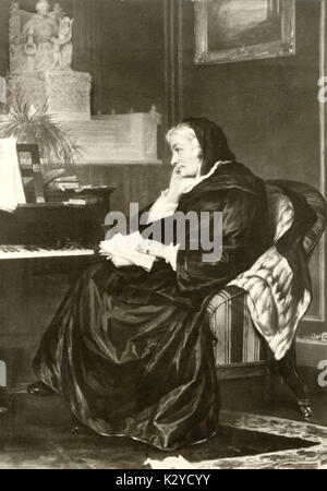 BEETHOVEN - Frauen - Bettina von Arnim geb. Brentano (1785-1859) von Johann Carl Arnold Stockfoto