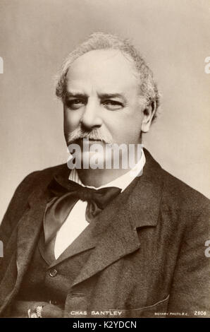 Charles Santley-Portrait. Englische Bariton. 1834-1922 Stockfoto