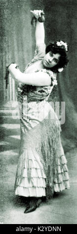 Maria Gay, Spanisch Altstimme, wie Carmen Georges Bizets Oper. Foto c 1905. Maria Gay: 13. Juni 1879 - vom 20. Juli 1943. Georges Bizet, französischer Komponist: 25. Oktober 1838 - vom 3. Juni 1875. Stockfoto