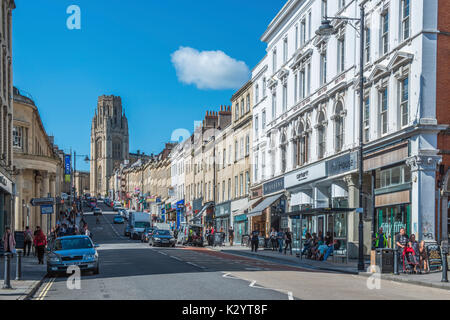 Der Park Street, Stadt Bristol, westlich von England, Großbritannien Stockfoto