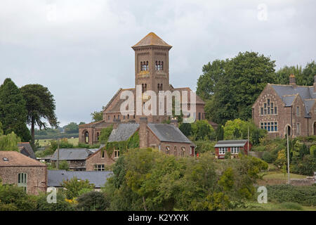 Der St. Catherine Kirche hoarwithy Herefordshire uk Stockfoto